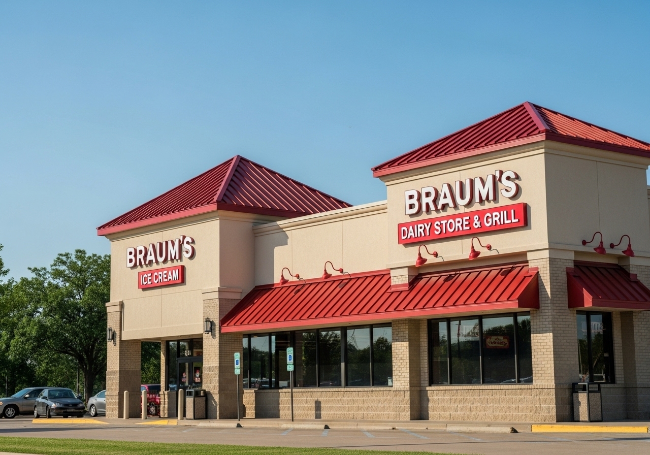 Braum’s fast-food restaurant in Oklahoma