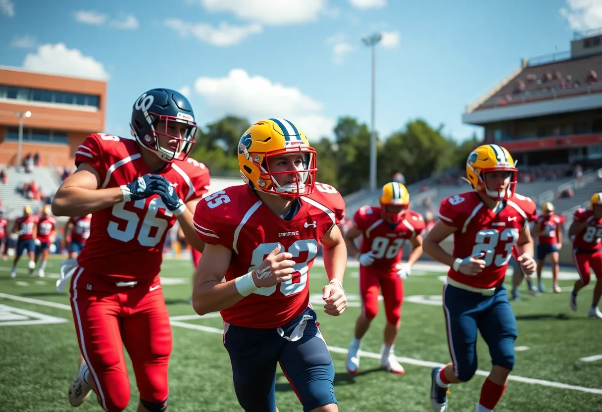 High school athlete committing to Oklahoma Sooners