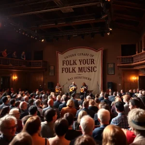 Bono and The Edge of U2 performing at Cain's Ballroom in Tulsa