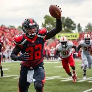 Cincinnati Bearcats football team in a game against Oklahoma State