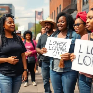 Community members gathering in Oklahoma City to support the search for a missing teenager.
