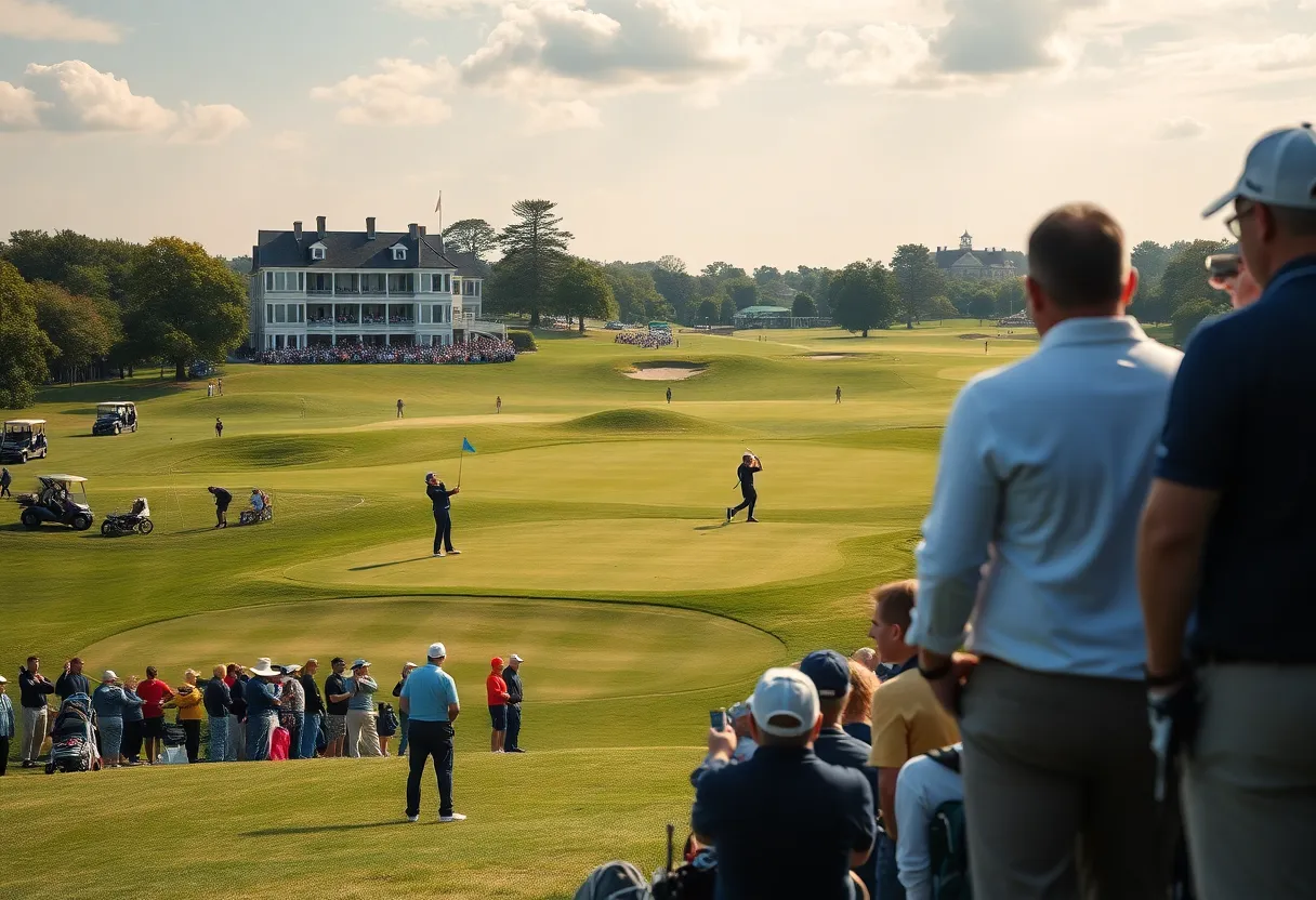 Davis Chatfield during his historic 59 round at Korn Ferry Tour event