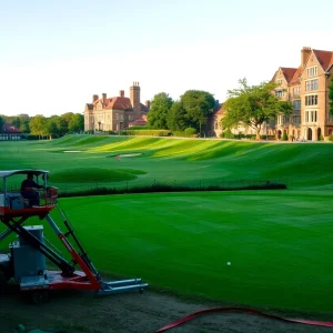 Renovation of Dornick Hills Golf Course in Ardmore
