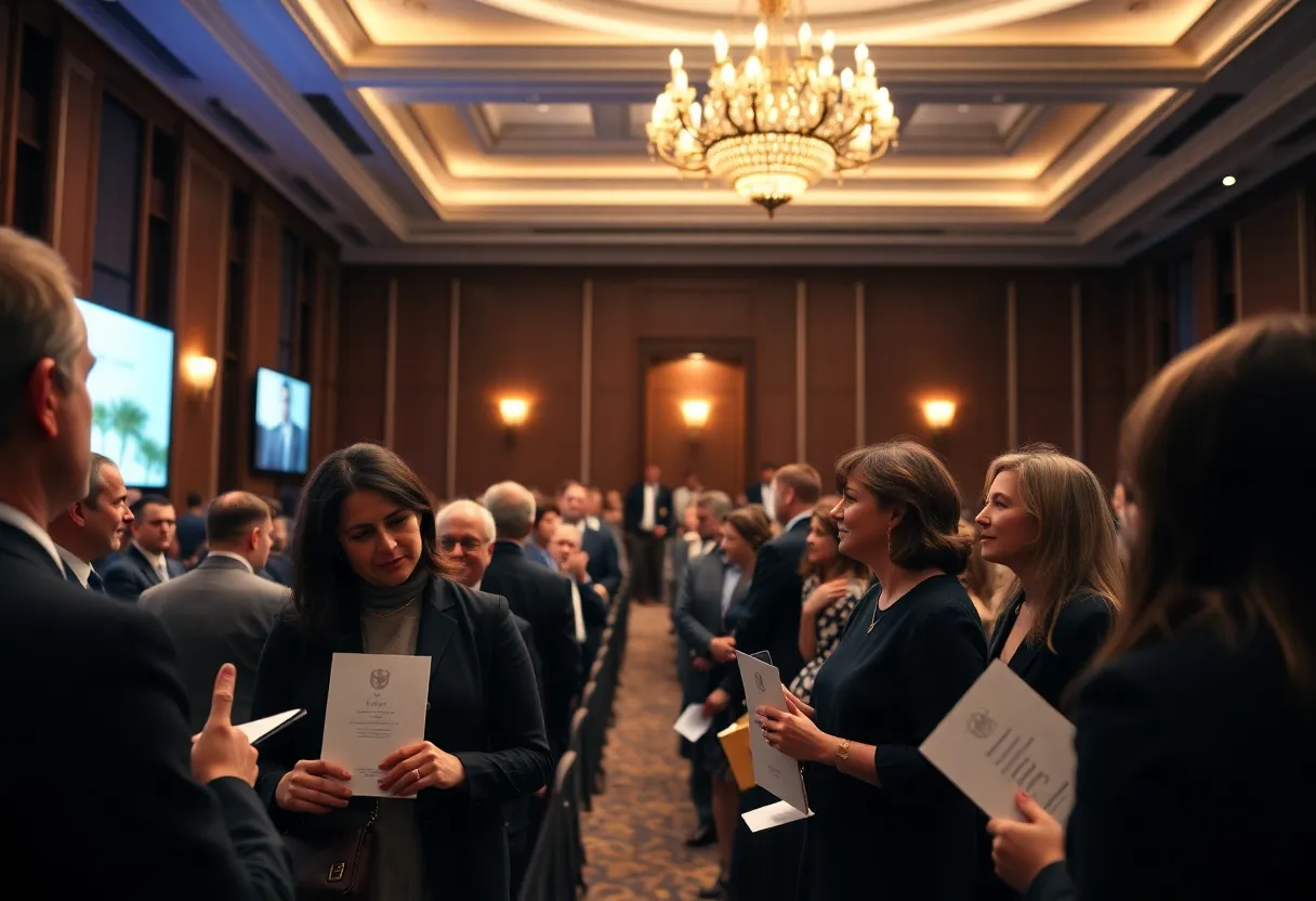 Ceremony of the Eugene Kuntz Award at the University of Oklahoma