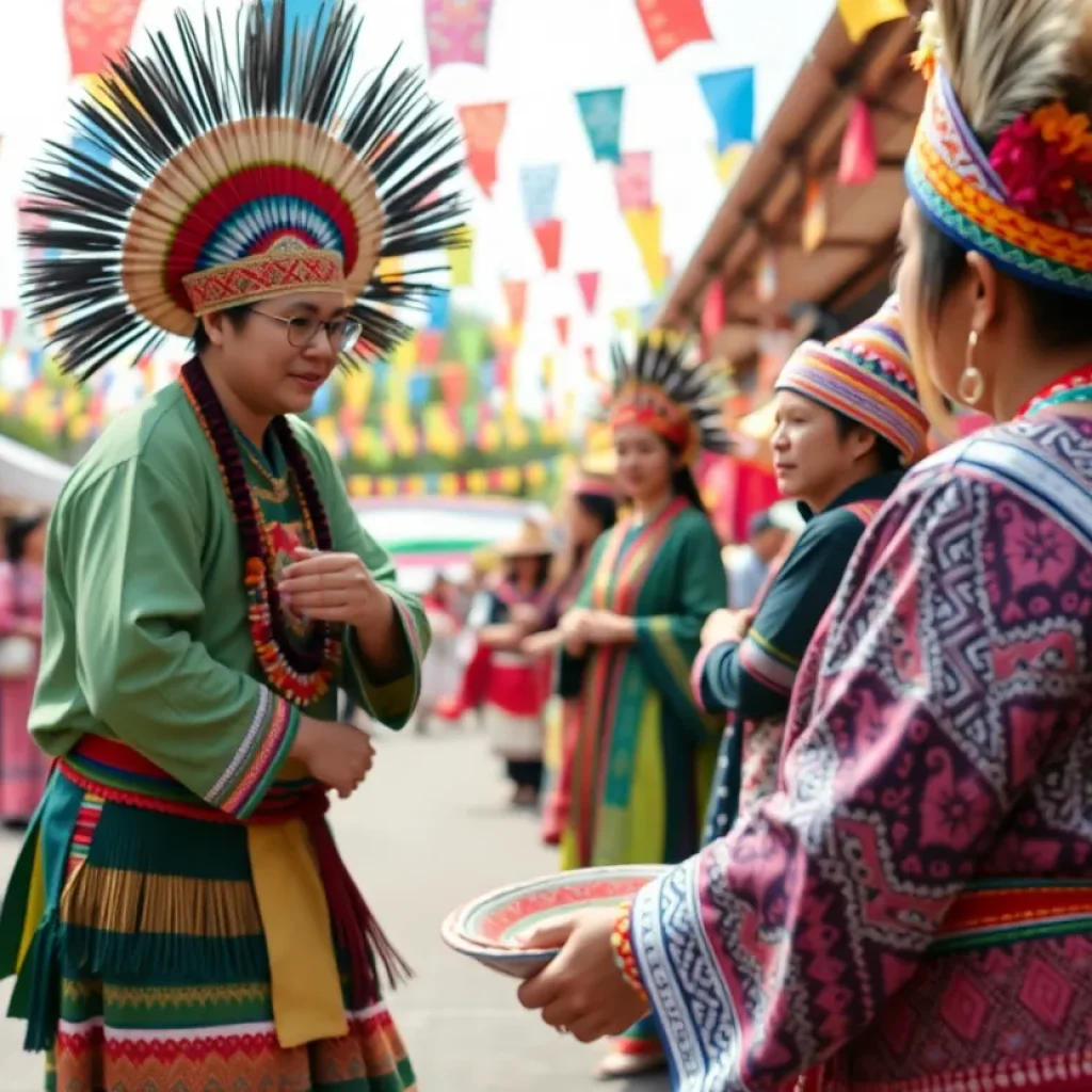 A lively Indigenous Peoples' Day event with traditional dances and artisans at The First Americans Museum