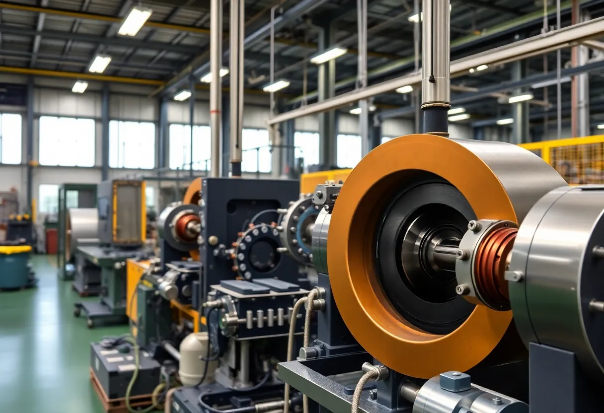 Niron Magnetics facility producing sustainable magnets