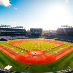 Baseball field at Oklahoma Christian University