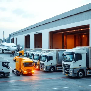Cargo facility at Will Rogers World Airport in Oklahoma City