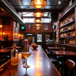 Artisanal cocktails at a family-owned bar in Oklahoma City