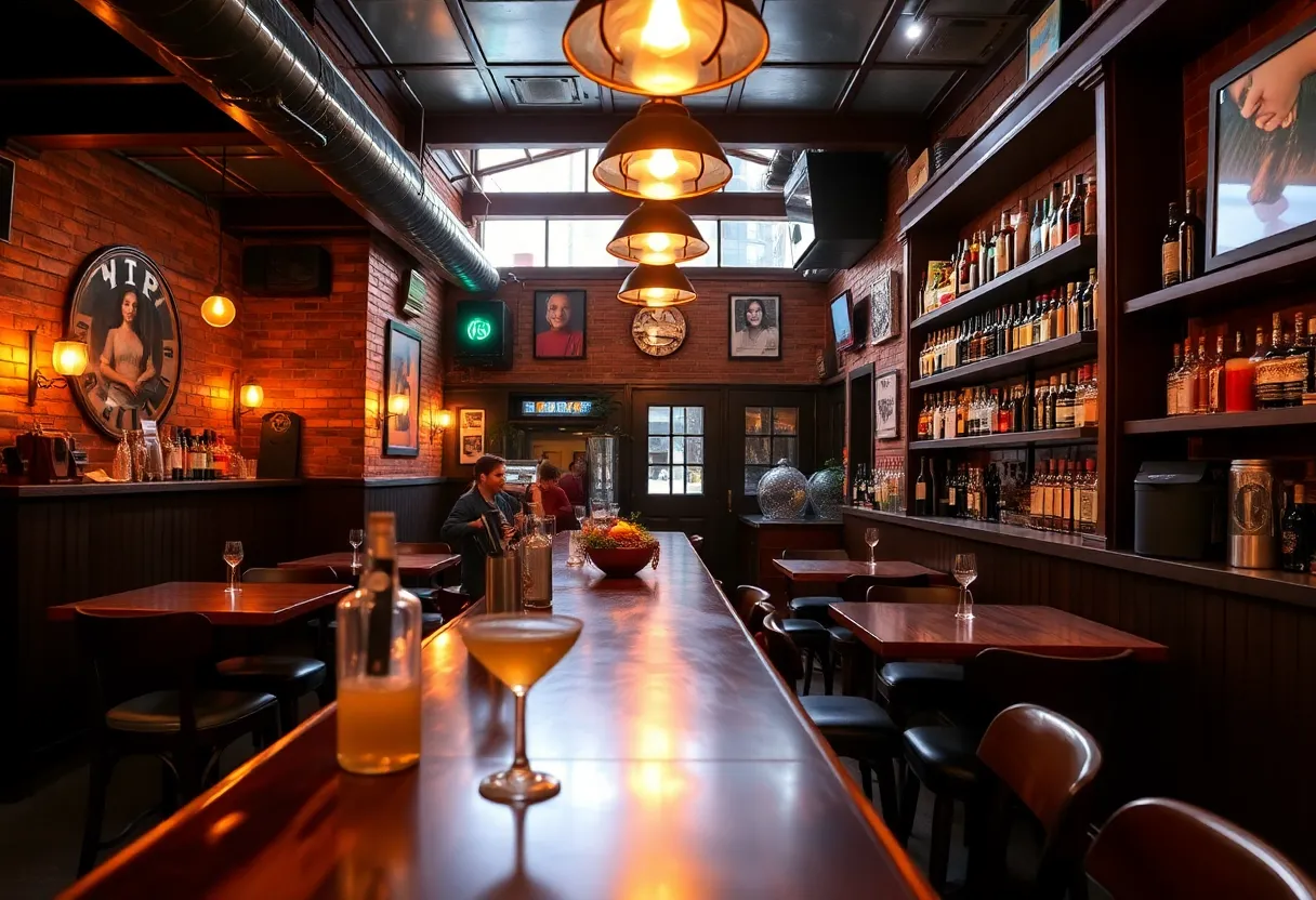 Artisanal cocktails at a family-owned bar in Oklahoma City