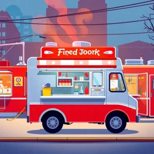 Food trucks equipped with fire suppression systems in Oklahoma City