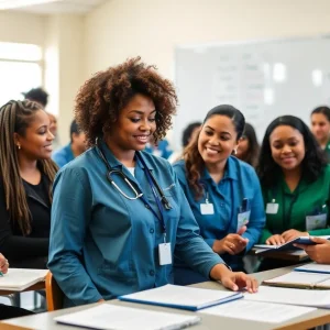 Training session for paraprofessionals in Oklahoma City