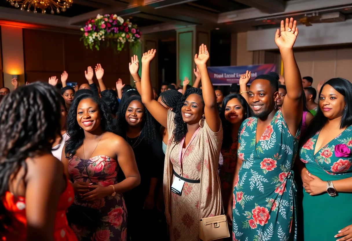 Gala event celebrating the Woman of the Year award in Oklahoma City.