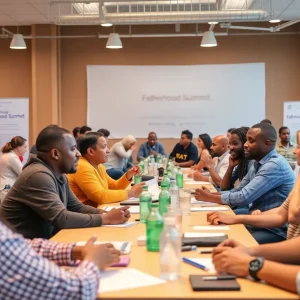 Fathers attending workshops at the Oklahoma Fatherhood Summit