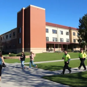 Security patrols on campus at Oklahoma State University