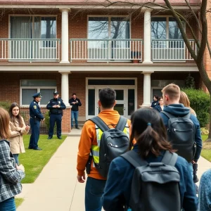 Police presence at Oklahoma State University post-shooting incident