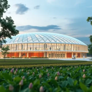 Biotech research center at the University of Oklahoma