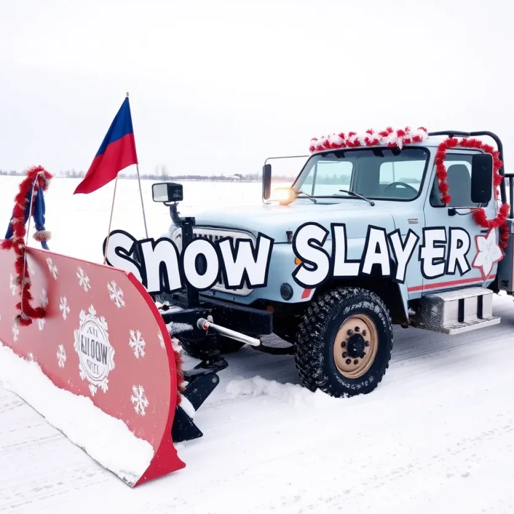 ODOT snowplow named 'Snow Slayer' in Oklahoma City