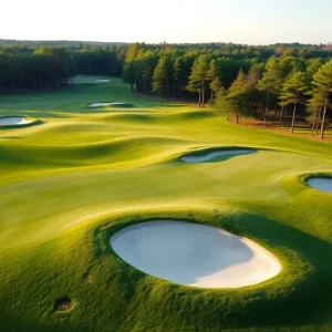 Renovated Southern Hills Country Club golf course