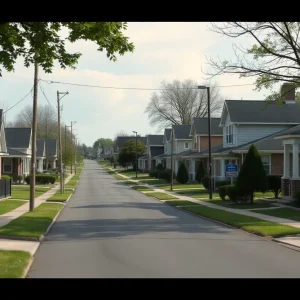Neighborhood near schools in Spencer, Oklahoma after shooting incident