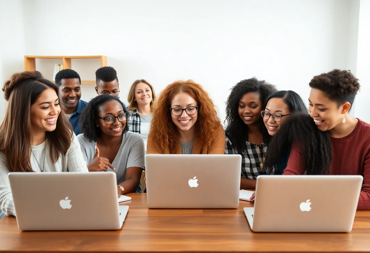 Virtual hiring event for early childhood education roles by Sunbeam Family Services.