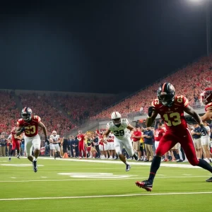 Texas Tech Red Raiders vs Oklahoma State Cowboys college football game