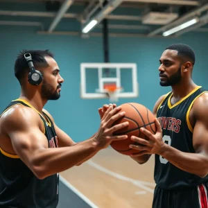 Rehabilitation session at Oklahoma City Thunder's sports medicine facility