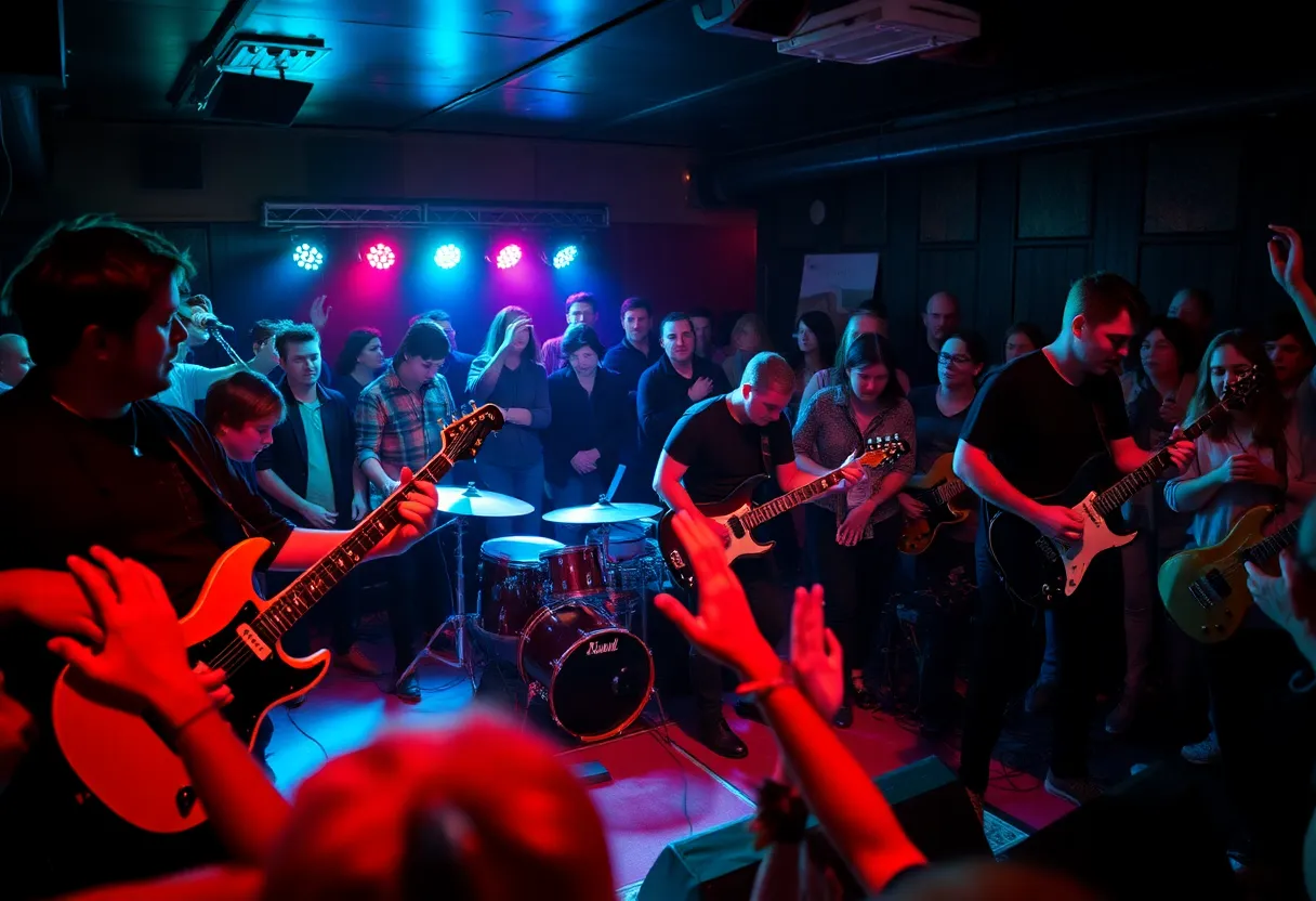 Thunder Echoes performing live at the Tower Theatre