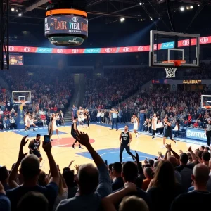 Oklahoma City Thunder vs Houston Rockets basketball game