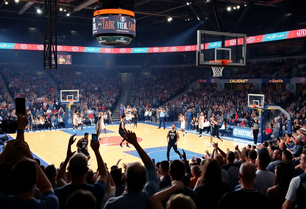 Oklahoma City Thunder vs Houston Rockets basketball game