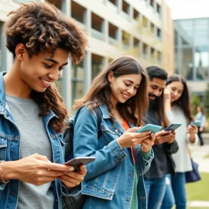 Students at University of Central Oklahoma using mobile app for mental health support