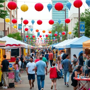Uptown Outside event in Oklahoma City