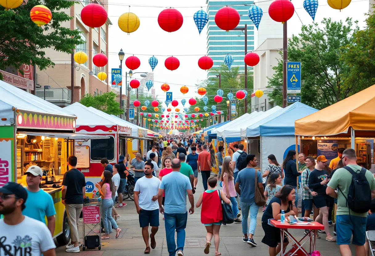 Uptown Outside event in Oklahoma City