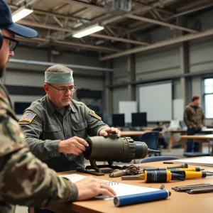 Veterans participating in training programs at Rose State College.