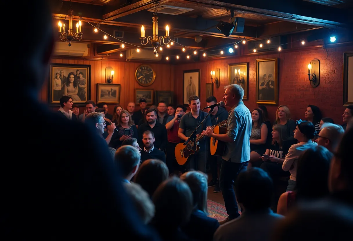 ZG Smith performing at The Blue Door in Oklahoma City