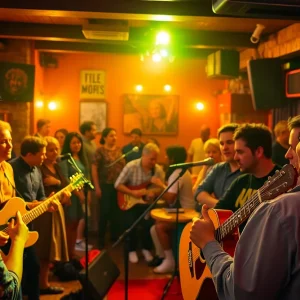 Audience enjoying KALO performance in Oklahoma City