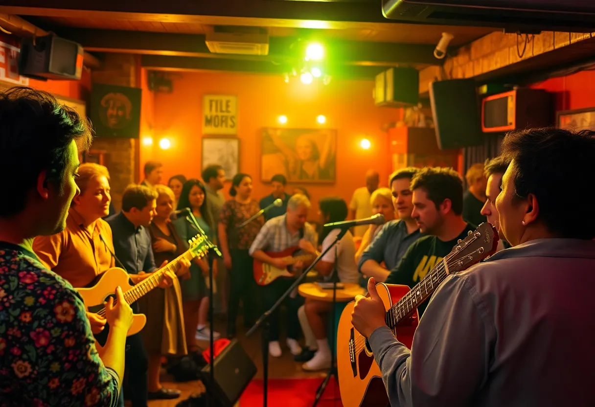 Audience enjoying KALO performance in Oklahoma City