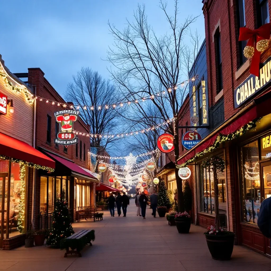 Oklahoma City small businesses decorated for the holiday season
