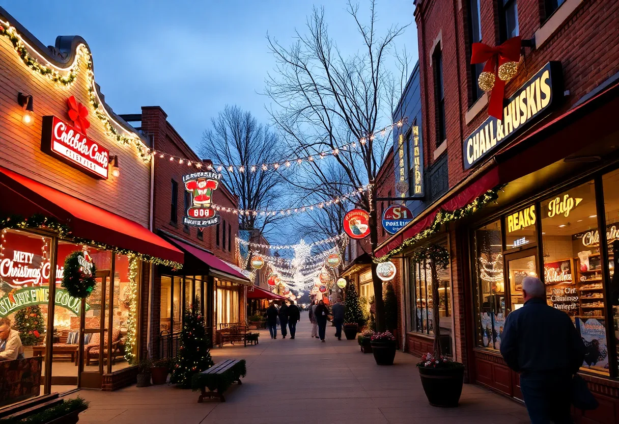 Oklahoma City small businesses decorated for the holiday season