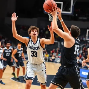 Oklahoma State Cowgirls in action during the game against Texas A&M-Corpus Christi
