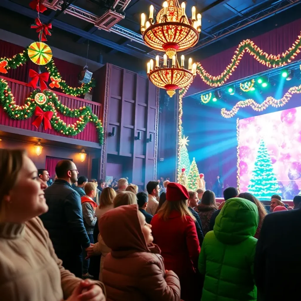 Families enjoying holiday performances in Minneapolis and St. Paul