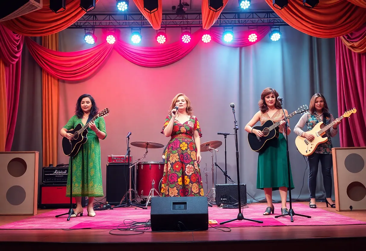 Performance scene from BEEHIVE: The 60's Musical at Lyric Theatre