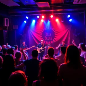 Big Train and the Loco Motives performing live at Whiskey Chicks in Oklahoma City.