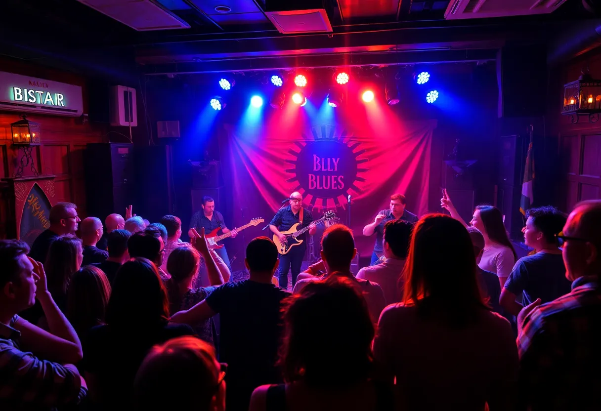 Big Train and the Loco Motives performing live at Whiskey Chicks in Oklahoma City.