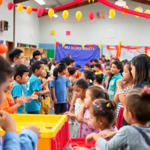 Community celebration at Douglass High School during BlairFest