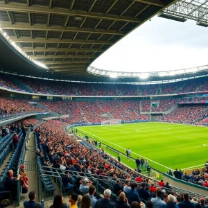 Fans enjoying the upgraded Boone Pickens Stadium