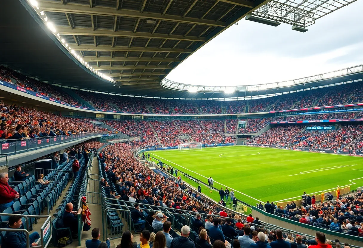 Fans enjoying the upgraded Boone Pickens Stadium
