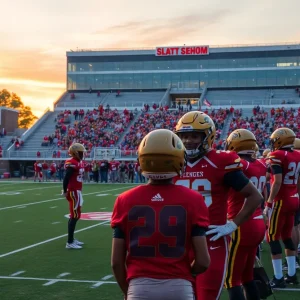 High school football championship game featuring Jones Longhorns and Washington Warriors.
