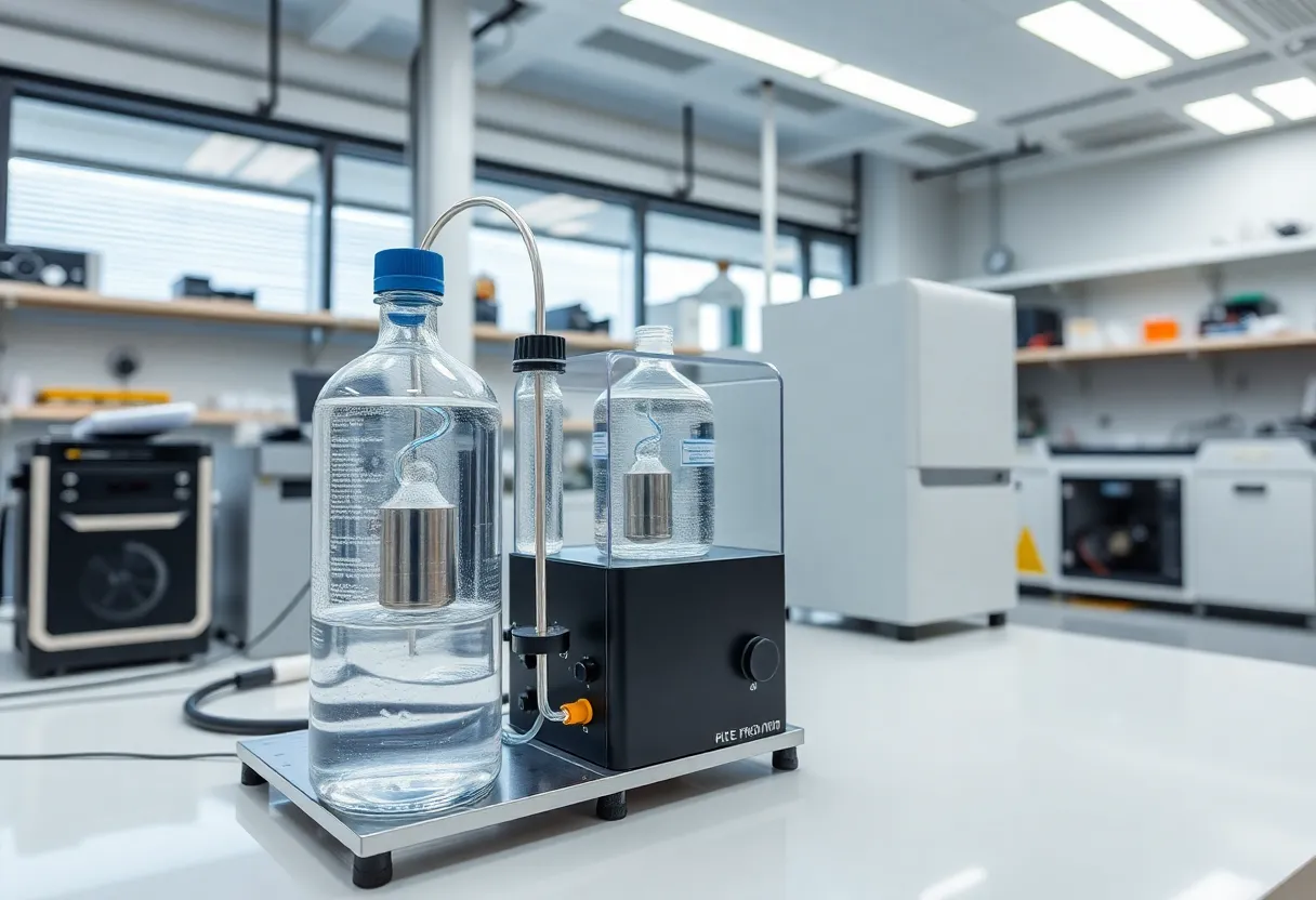 Laboratory focused on clean hydrogen production technology.