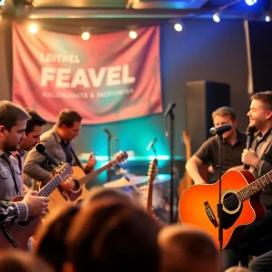 Live performances at the Crooner Circus Songwriter Festival